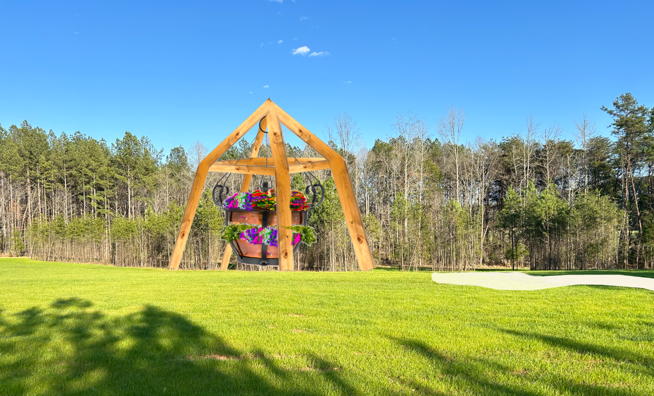 Worlds Largest Hanging Flower Pot